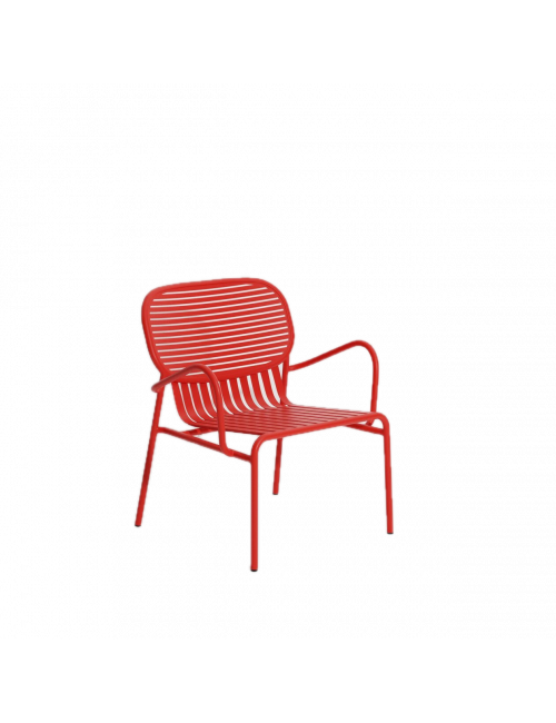 Lounge Tuinstoel Week-End | rood