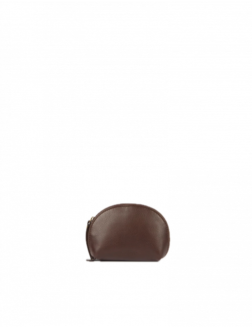Make Up Tasje | small/chocolate/soft grain