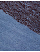Wollen Tapijt Verticaal | sky blue/bordeaux
