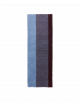 Wollen Tapijt Verticaal | sky blue/bordeaux