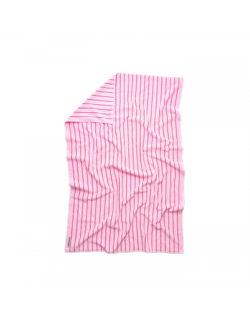Naram Handdoek 100x150 | baby pink/ski patrol