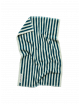 Naram Handdoek 100x150 | sea foam/deep teal