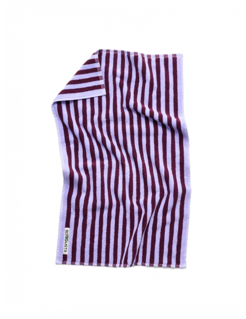 Naram Handdoek 100x150 | wine/lavender