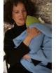 Babydeken Blanket Ivy | light blue