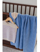 Babydeken Blanket Ivy | light blue