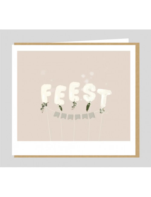 Wenskaart | feest