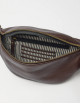 Niko Bum Bag | chocolate soft grain leather