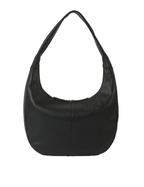 Handtas Coco Grand | black soft grain leder