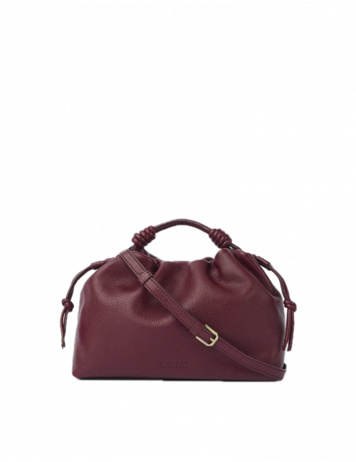 Handtas Kiki Midi | soft grain/dark cherry