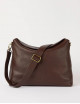 Handtas Sienna (large) | chocolate/soft grain leather