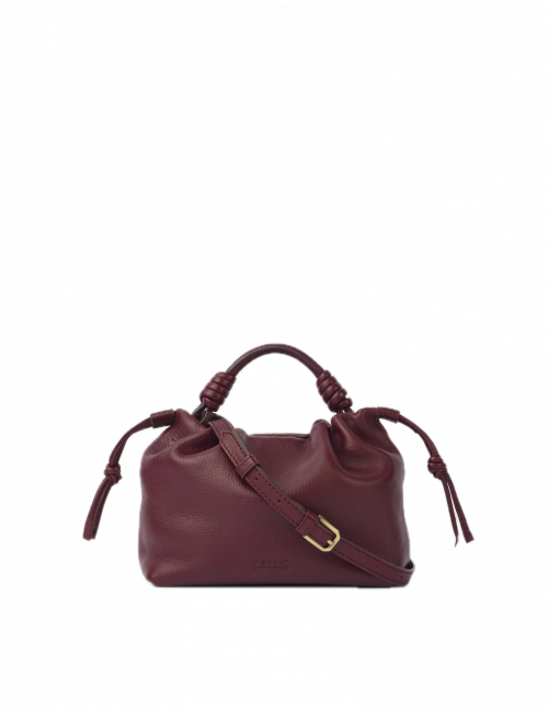 Handtas Kiki Mini | soft grain/dark cherry