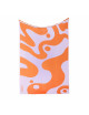 Katoenen Plaid Nr 8 | orange/lilac
