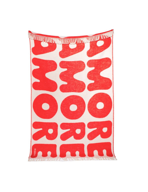 Wollen Plaid Nr 11 | amore/red