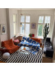 Katoenen Plaid Nr 11 | amore/blue