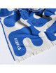 Katoenen Plaid Nr 11 | amore/blue