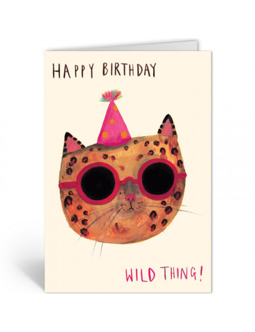 Wenskaart | wild thing