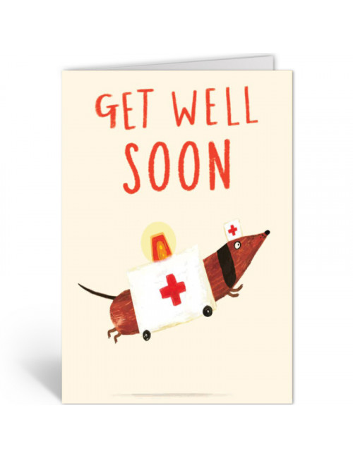 Wenskaart | get well soon