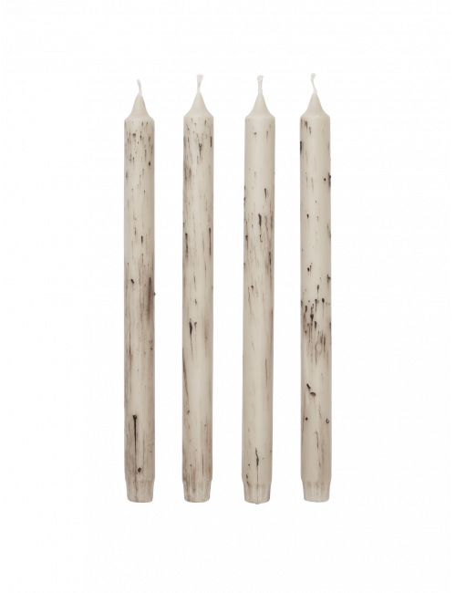 Mura Kaarsen (set van 4) | light beige