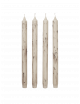 Mura Kaarsen (set van 4) | light beige