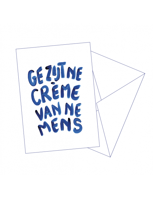 Wenskaart | creme