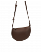 Handtas Farou Half Moon | dark wood