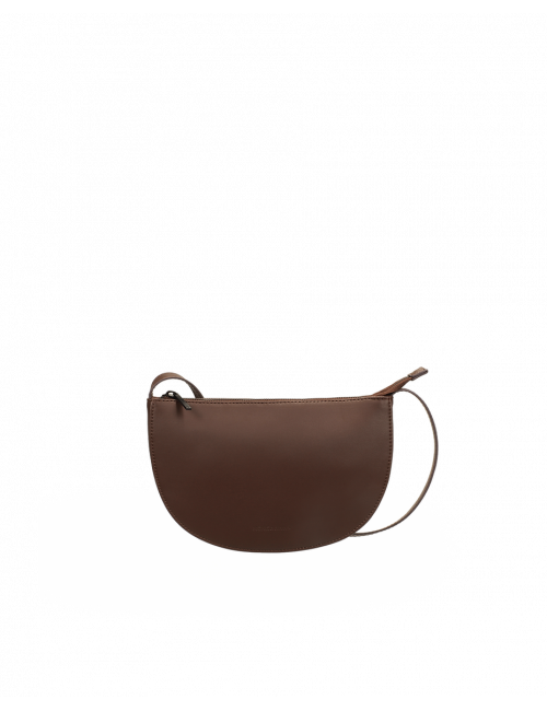 Handtas Farou Half Moon | dark wood