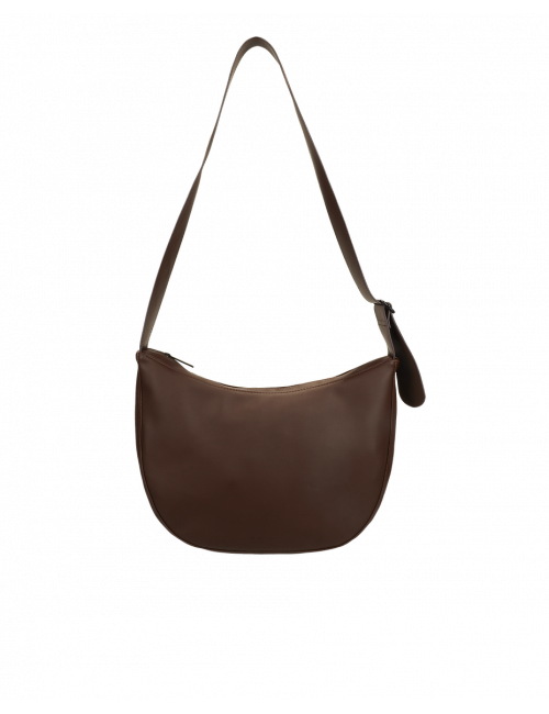 Umi Cross Body Shopper | dark wood