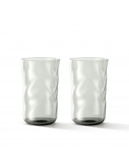 Swirl Longdrink Glas (set van 2) | mist