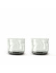 Swirl Small Tumbler Glas (set van 2) | mist