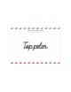 Zelf-klevende Quote Zwart | top peter