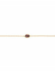 Smoked Brown Jenny Armband | goud