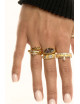 Ring Sweet Spaghetti | goud
