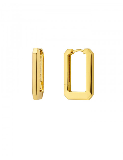 Groove Oorbellen | goud
