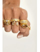 Ring Smoked Brown Identity | goud