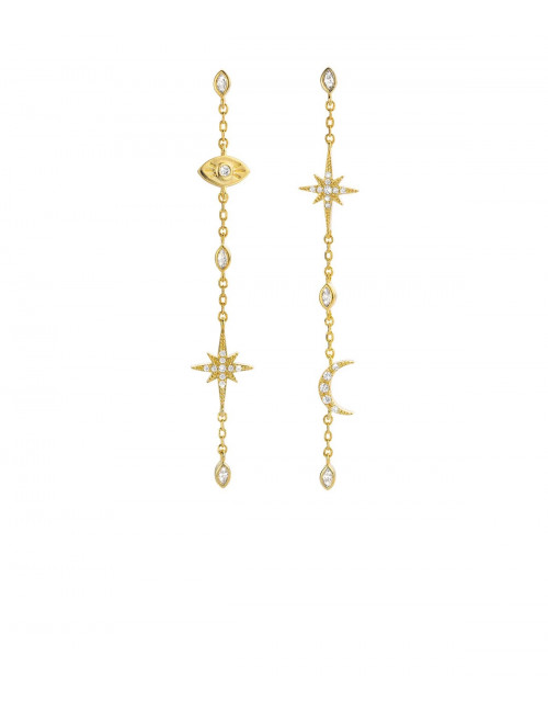 Constellation Oorbellen | goud